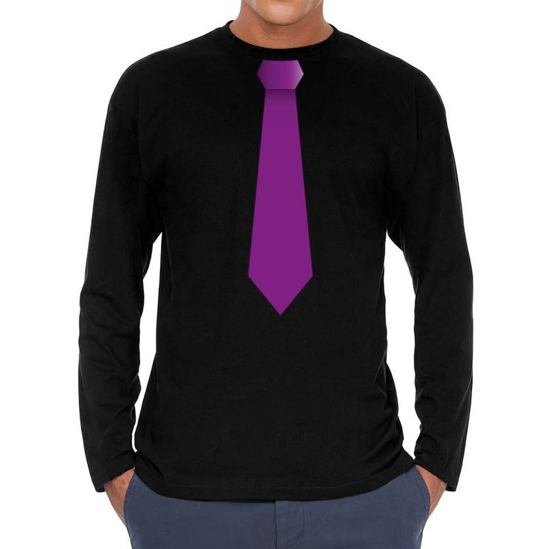 stropdas-paars-long-sleeve-tshirt-zwart-voor-heren_10161569