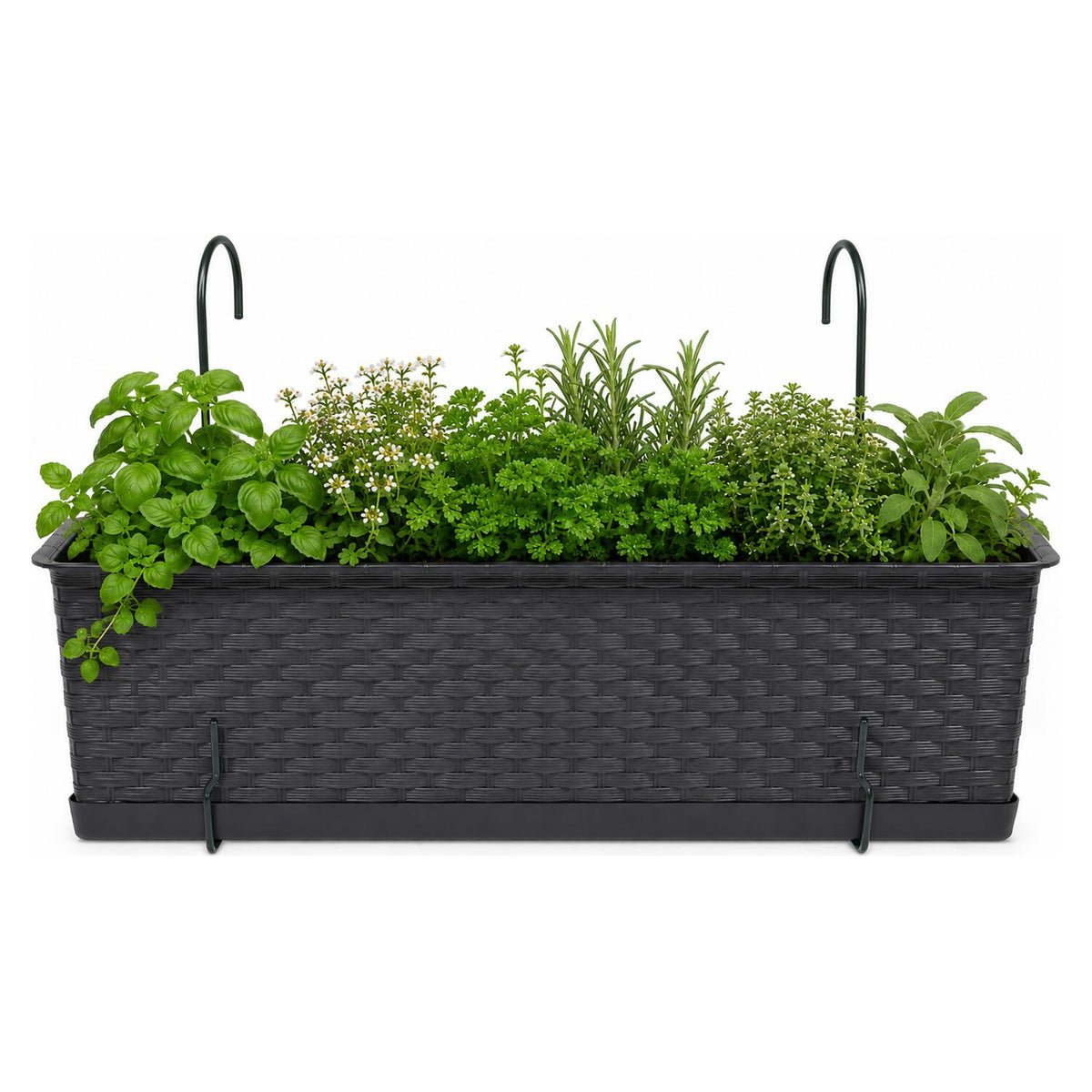 prosperplast-plantenbak-buster-donkerbruin-met-ophangbeugels-40-x-17-x-15-cm-kunststof_10498576-1