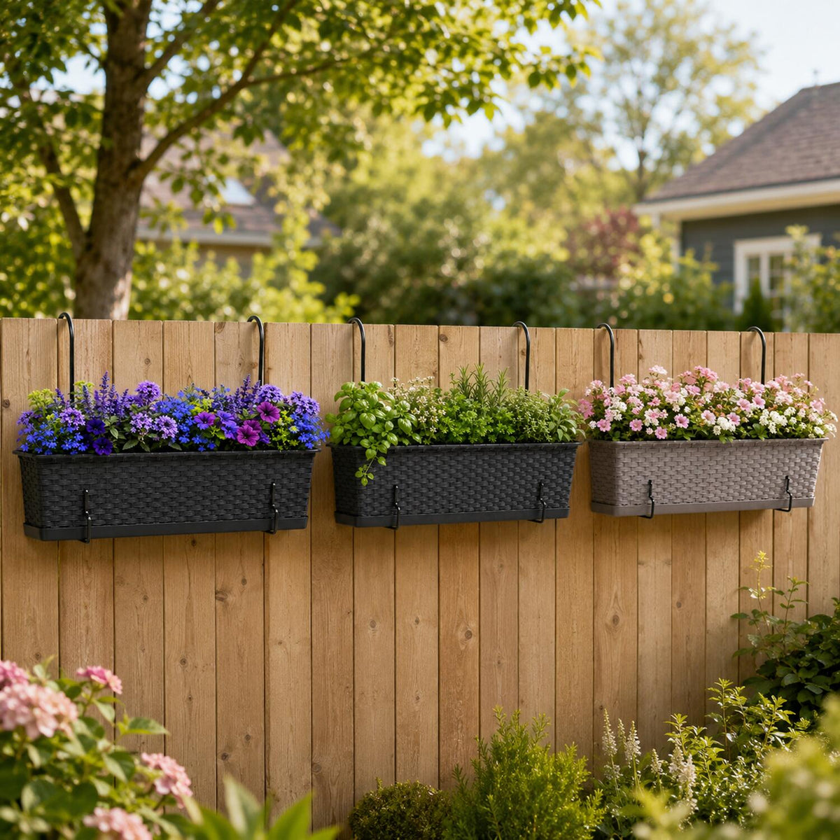 prosperplast-plantenbak-buster-donkerbruin-met-ophangbeugels-40-x-17-x-15-cm-kunststof_10498576-2