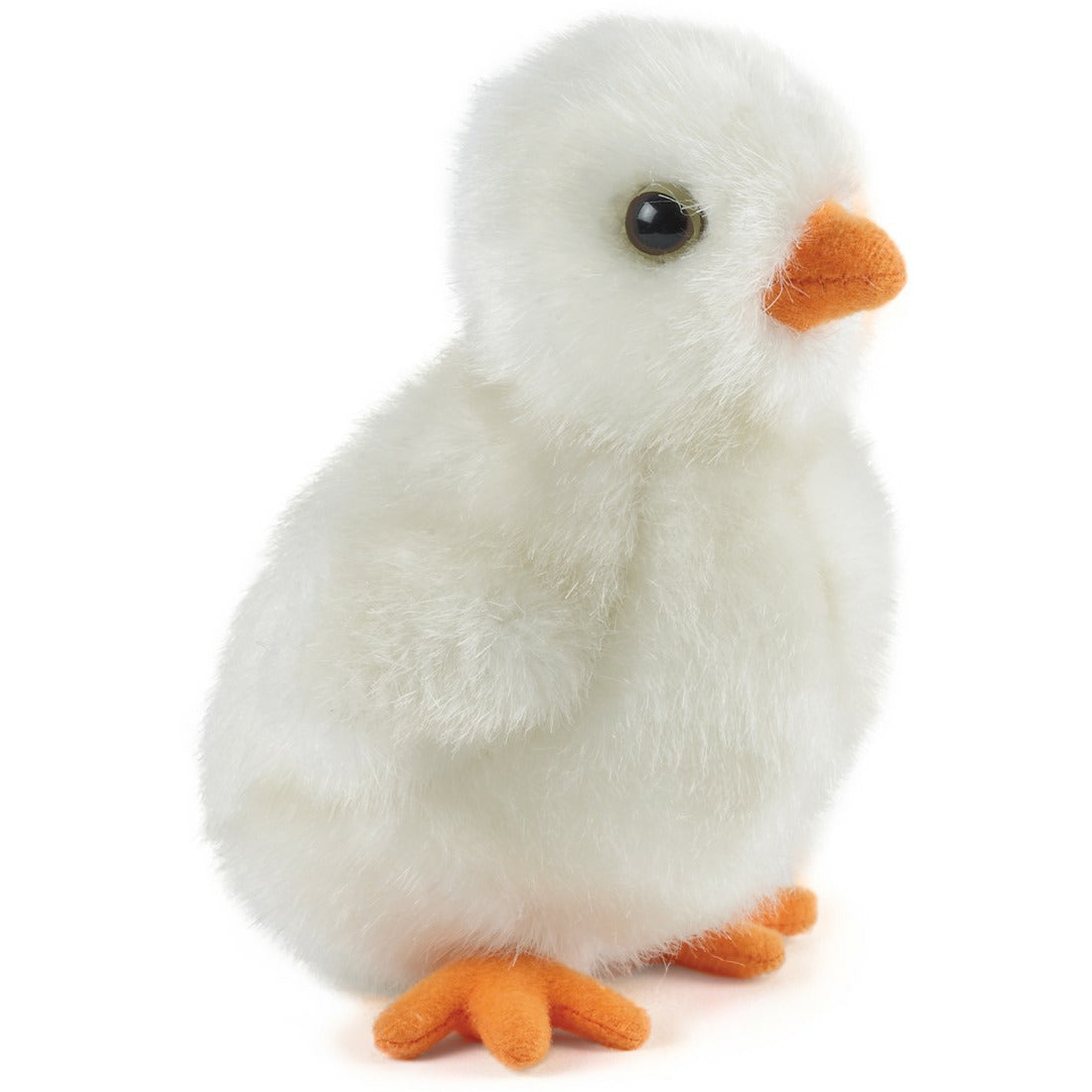 Pluche wit kuikentje knuffel 12 cm speelgoed