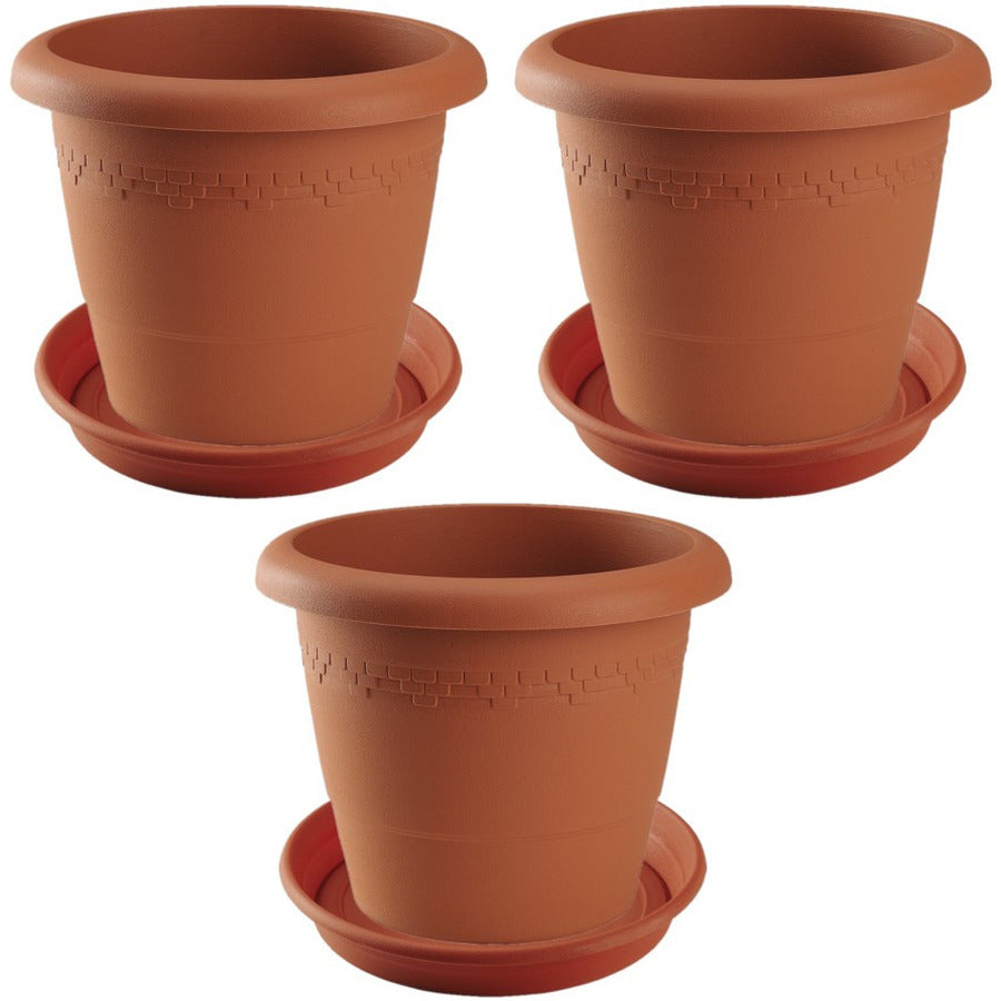 3x-stuks-bloempotten-met-onderschaal-terra-cotta-rond-diameter-35-cm_10287582