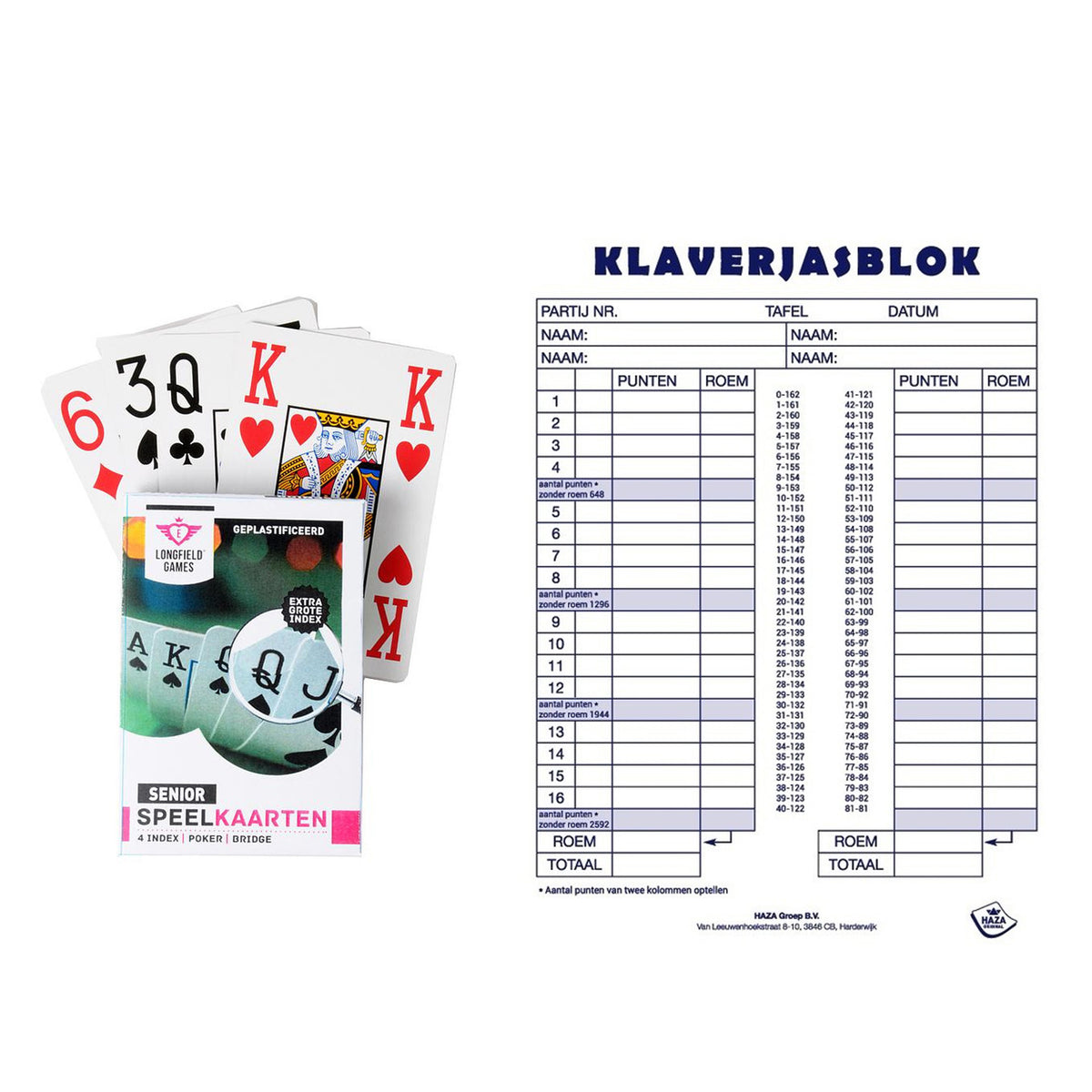 scoreblok-klaverjassen-spel-50-vellen-met-2-pakjes-speelkaarten_10373584-1