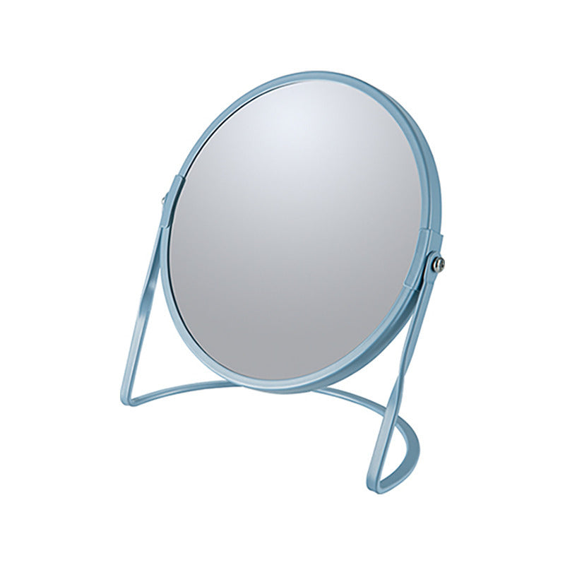makeup-spiegel-cannes-5x-zoom-metaal-18-x-20-cm-blauw-dubbelzijdig_10413584