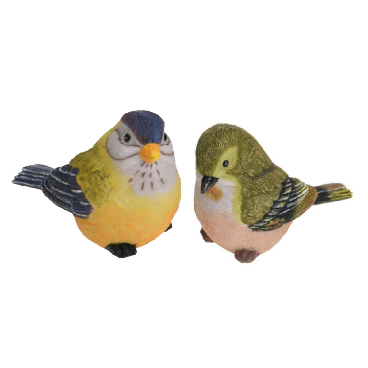 tuin-huis-decoratie-beeldjes-set-van-2x-vogeltjes-polystone-12-cm_10386589