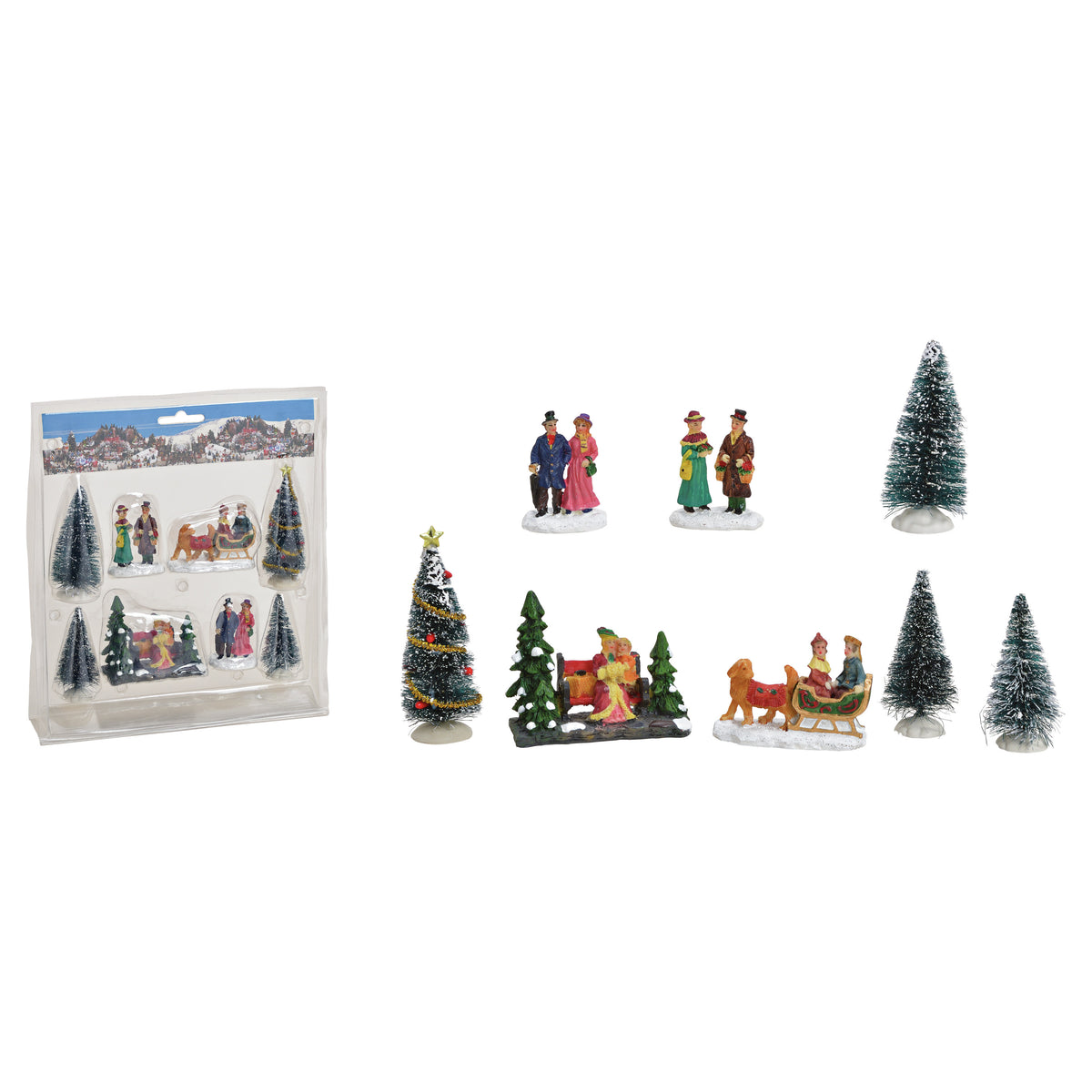 8x-stuks-kerstdorp-accessoires-figuurtjes-poppetjes-en-kerstboompje-_10273590