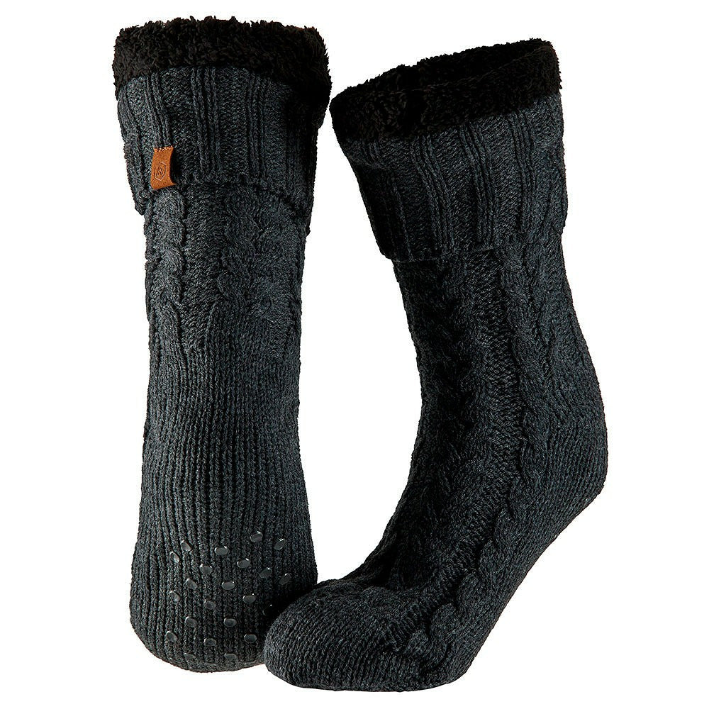 huissokken-antraciet-antislip-fleece-gebreid-heren-one-size-slofsokken_10314595-1