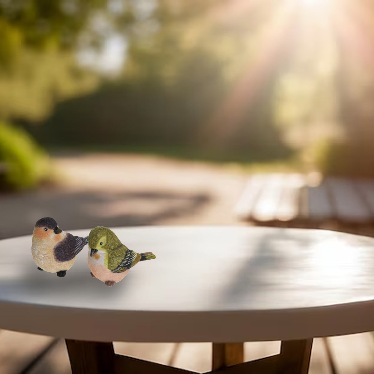 tuin-huis-decoratie-beeldjes-set-van-2x-vogeltjes-polystone-12-cm_10386596-1
