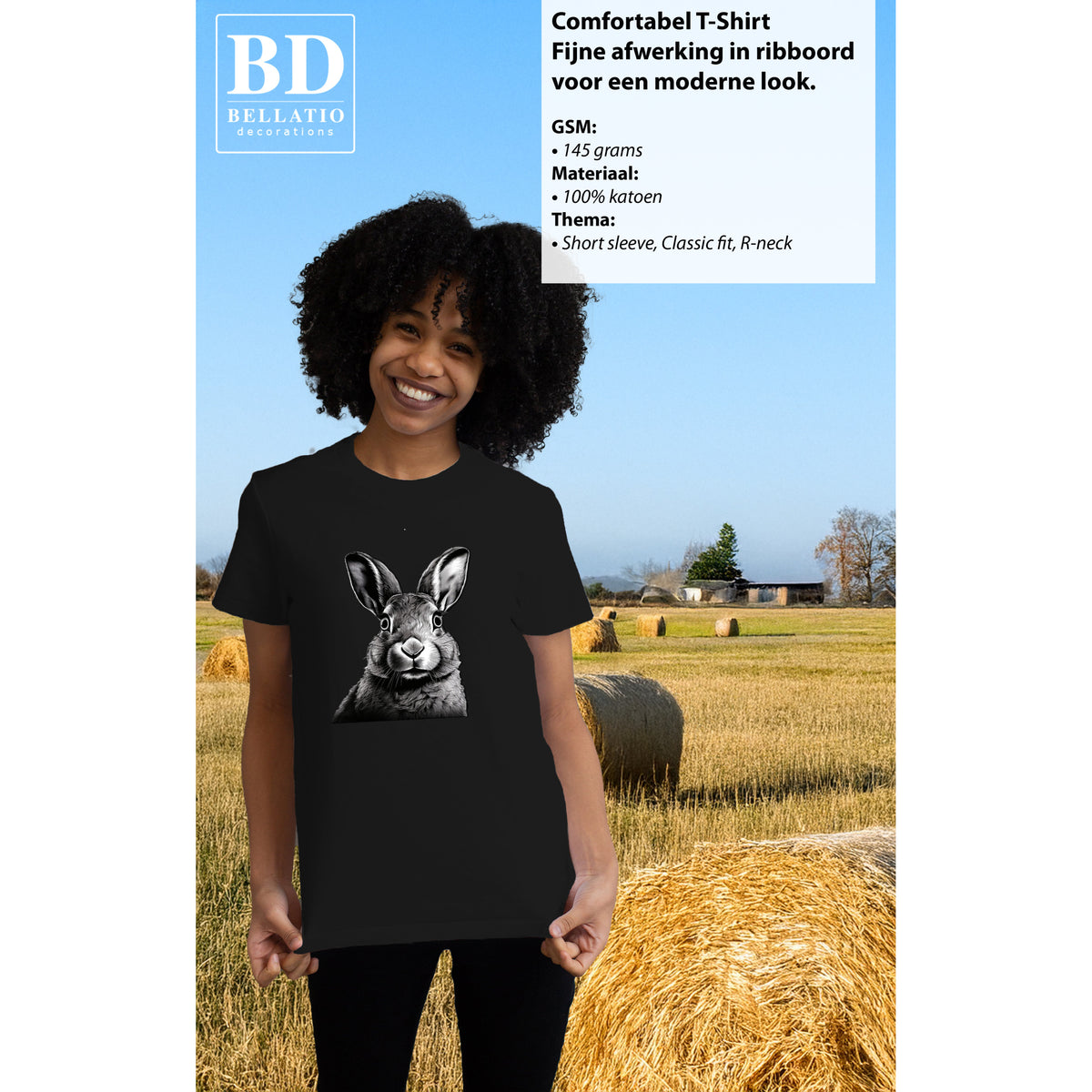 cadeau-tshirt-dames-boerderijdieren-liefhebber-zwart-konijn_10471596-1