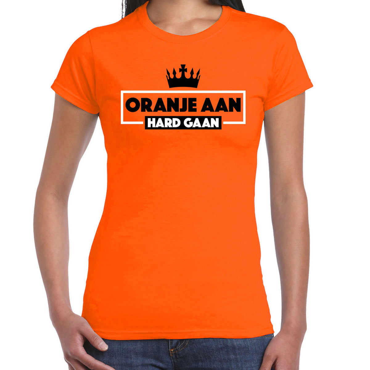 koningsdag-verkleed-tshirt-oranje-aan-hard-gaan-oranje-dames_10465605