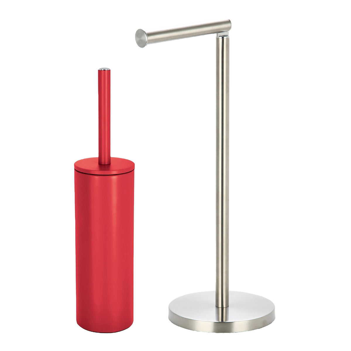 badkamer-accessoires-set-wcborstel-toilet-rollen-houder-metaal-porselein-rood_10416613