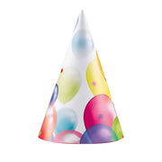 feesthoedjes-8x-stuks-karton-met-ballonnen-opdruk-verjaardag_10083614-2