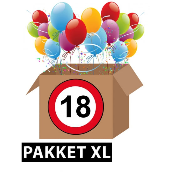 verkeersbord-18-jaar-feestartikelen-pakket-xl_10063619