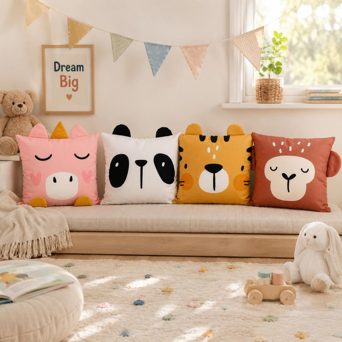 dieren-sierkussen-voor-kinderkamer-varken-roze-40-x-40-cm-polyester_10500626-3