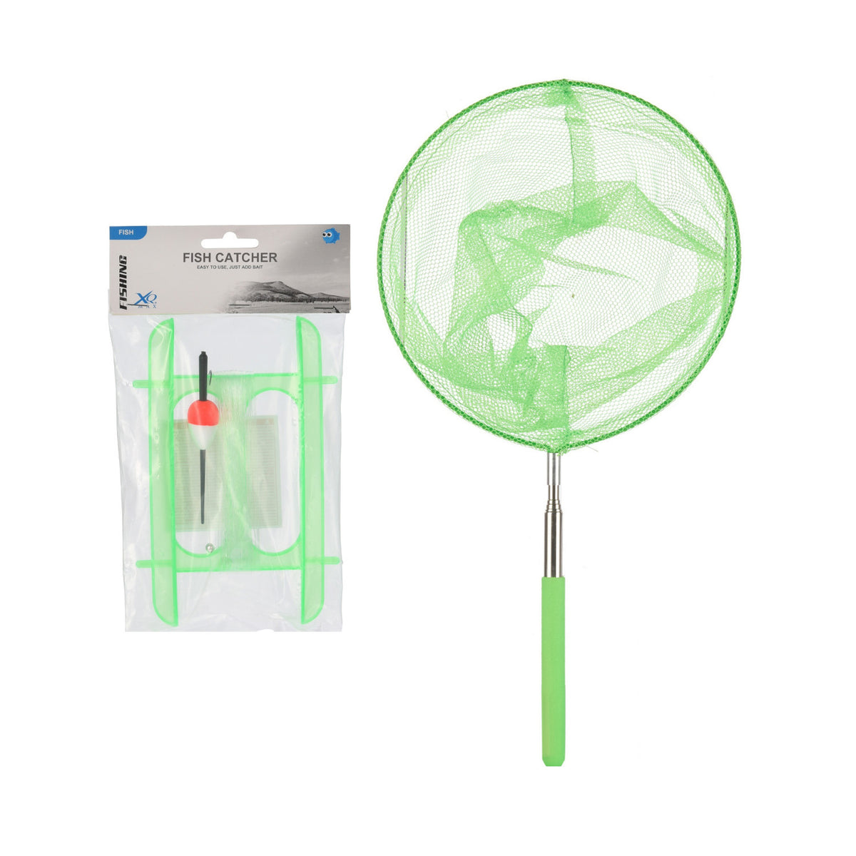 krabhengel--vishengel-voor-krabbetjes-draad-met-klem-met-uitschuifbaar-schepnetje-groen_10391636