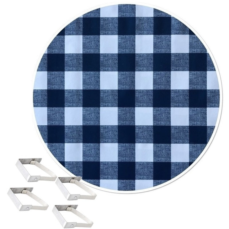 tafelkleed-tafelzeil-boeren-ruit-blauw-160-cm-rond-met-4-klemmen_10158642