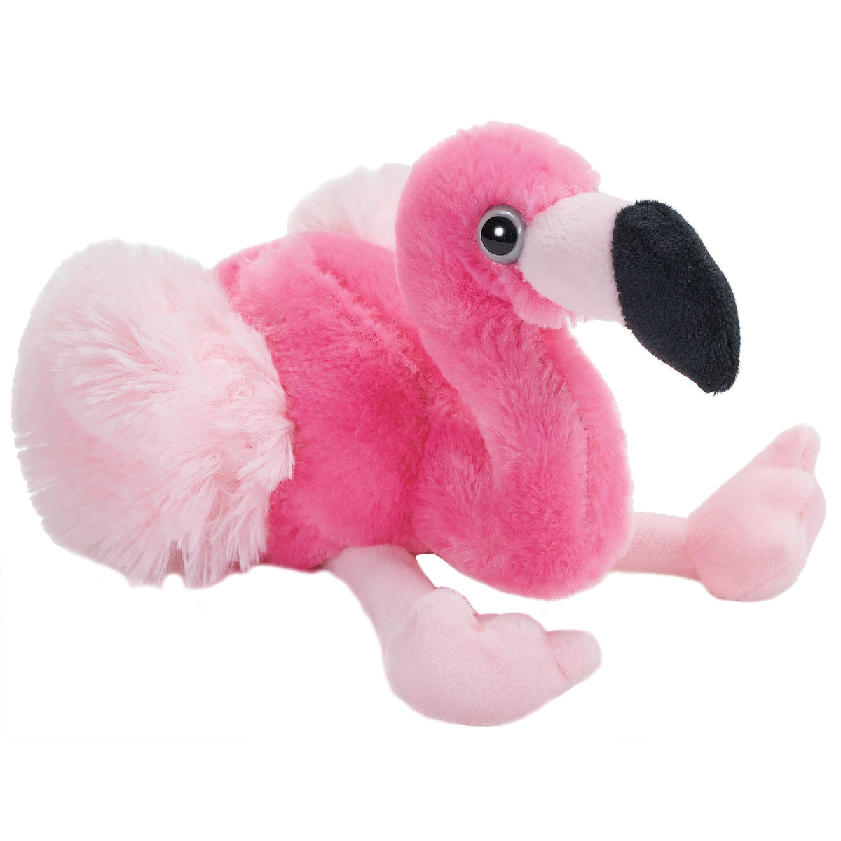 Wild Republic Plush toy bird - flamingo - pink - 18 cm - tropical bird