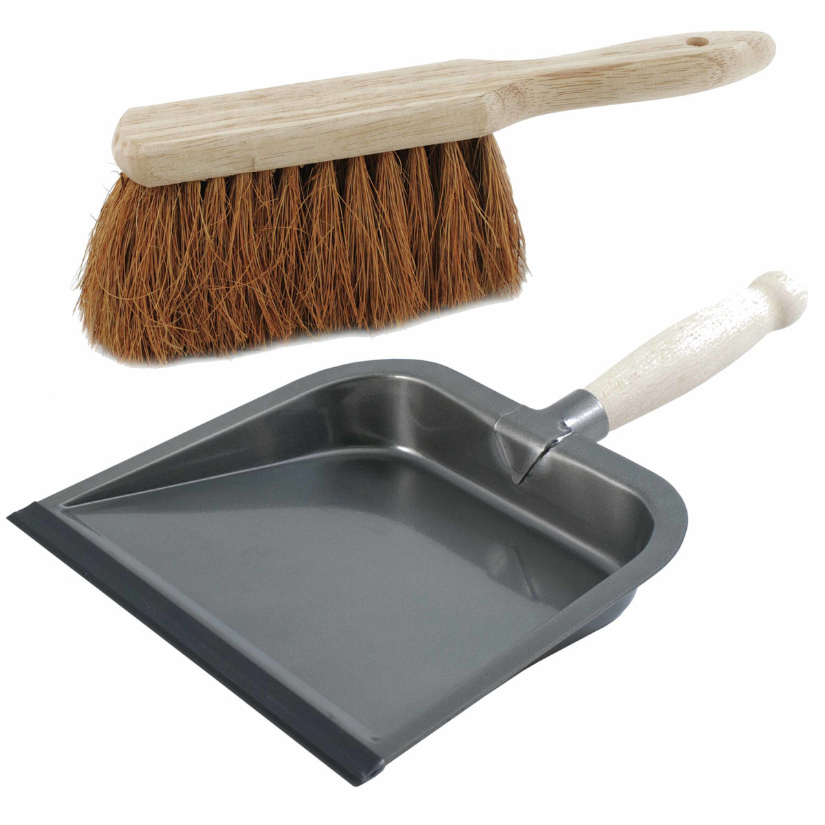 sorex-stoffer-en-blik-van-zilver-metaal-en-kokosvezel-stoffer-voor-binnen-en-buiten_10264652