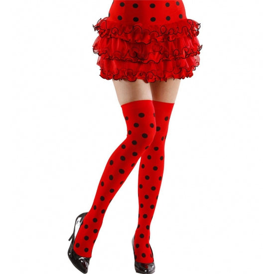 kniekousen-lieveheersbeestje-rood-met-zwarte-stippen-dames-dameskousen_10030656
