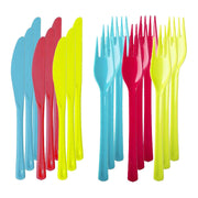 set-van-18x-messen-en-18x-vorken-kunststof-herbruikbaar-plastic-19-cm-bbq--verjaardag_10463656
