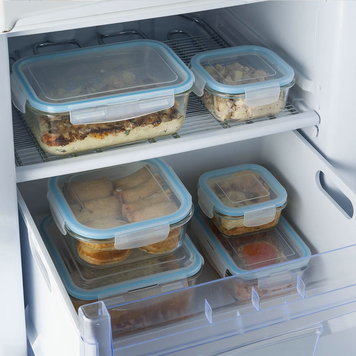 5five-vershoudbakjes-met-deksel-glas-luchtdicht-met-clips-4x-stuks-540-800-ml_10483657-8