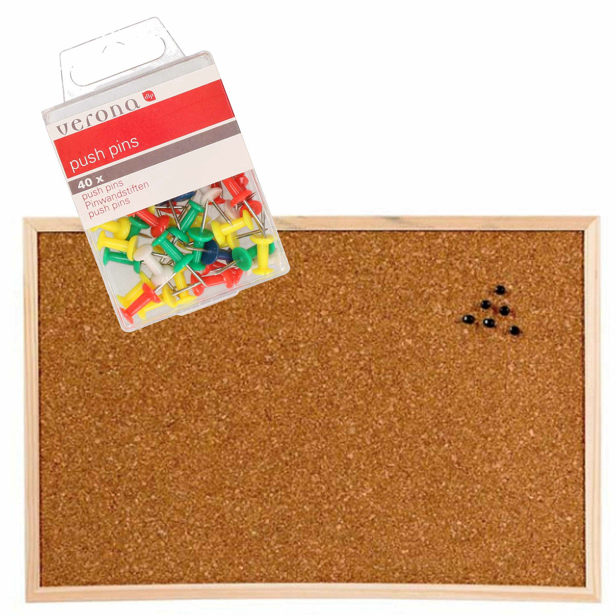 keuken-en-kantoor-prikbord-hout-58-x-39-cm-met-40-gekleurde-punt-punaises-kantoor-thuis_10363660