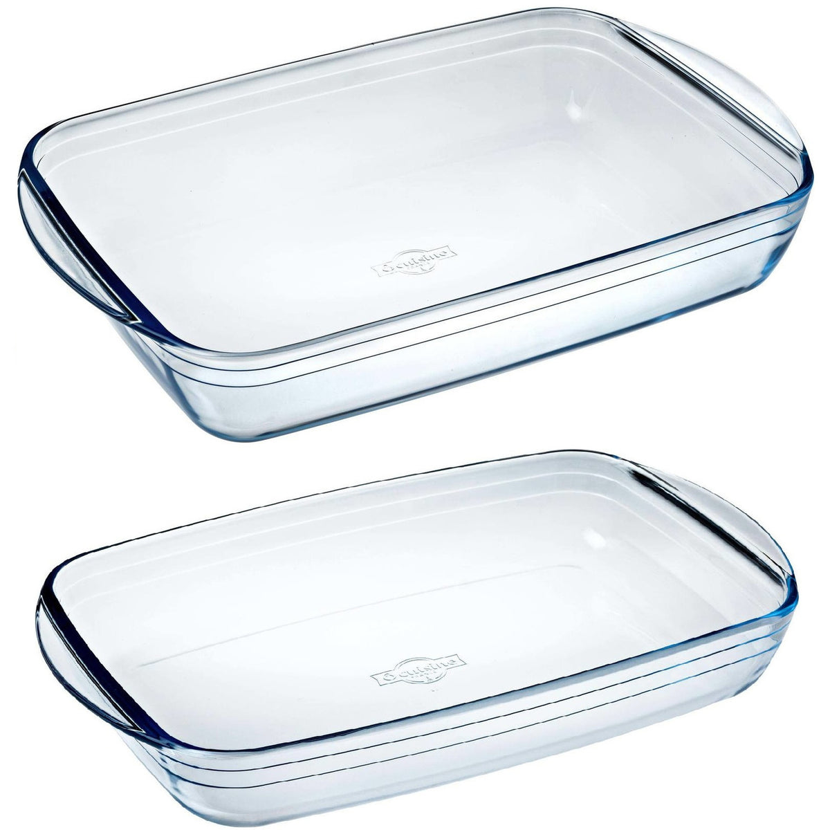 set-van-2x-stuks-rechthoekige-glazen-ovenschalen-2-en-36-liter_10245668