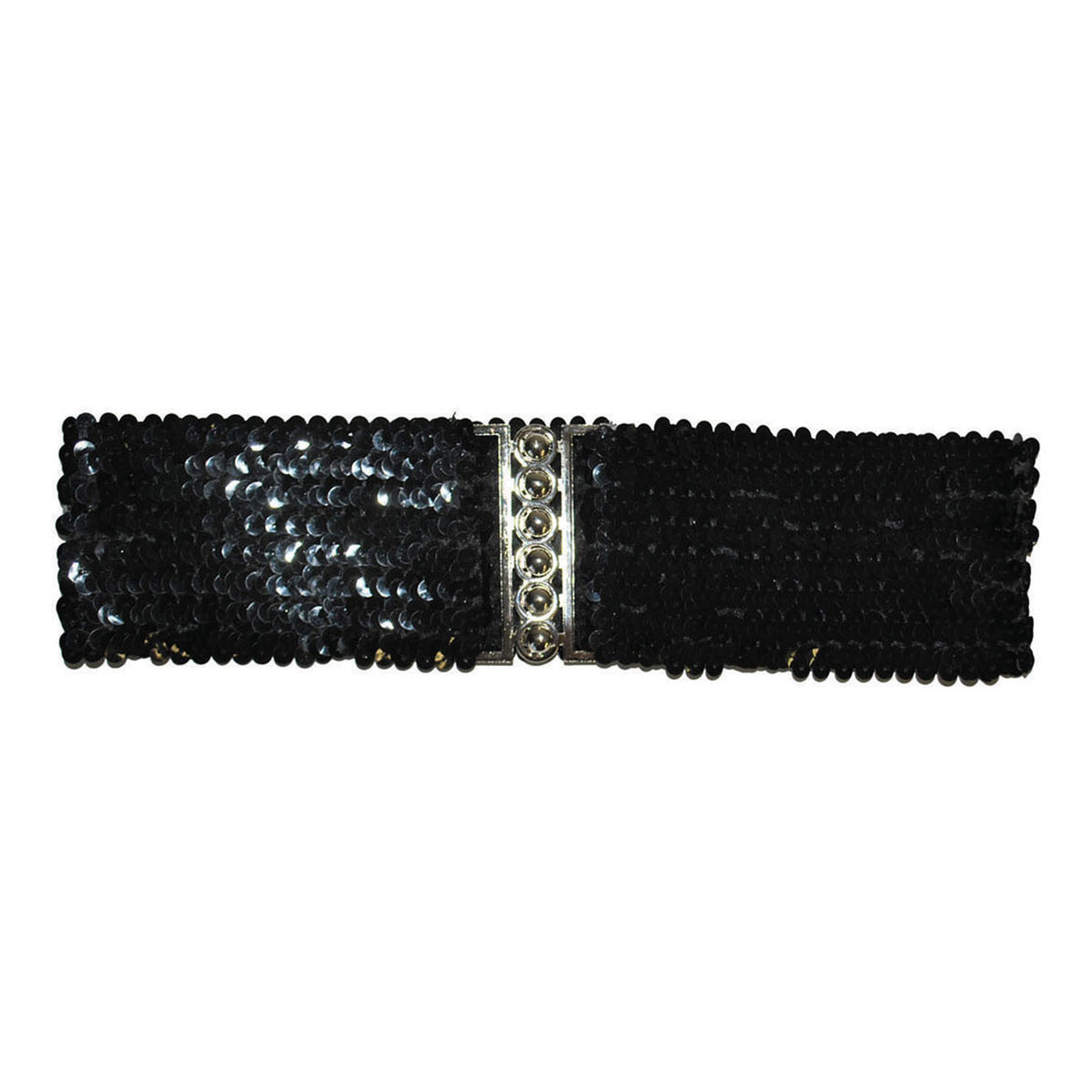 carnaval-verkleed-dames-riem-zwart-pailletten-108-x-8-cm-kunststof-glitter_10460683-1