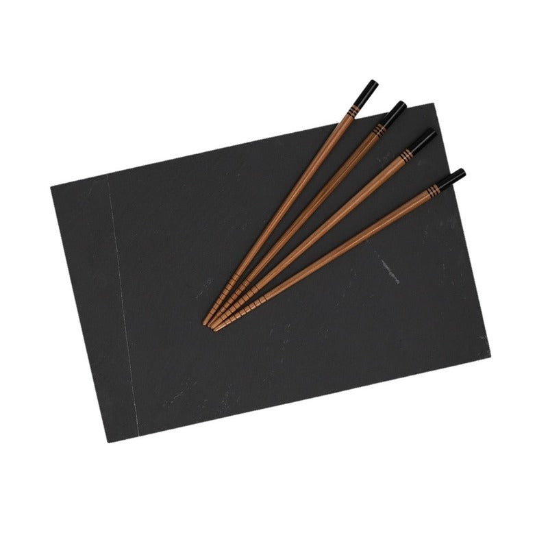 sushi-serveerplank-30-cm-met-4-eetstokjes-zwart_10101694