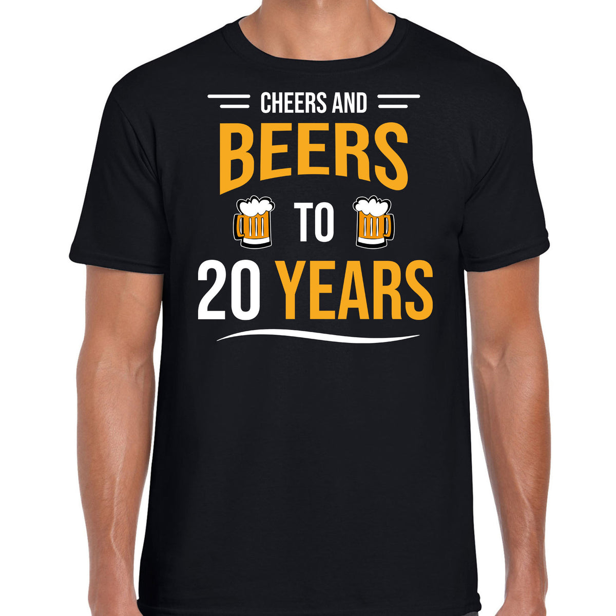 cheers-and-beers-20-jaar-verjaardag-cadeau-tshirt-zwart-voor-heren_10251697-2