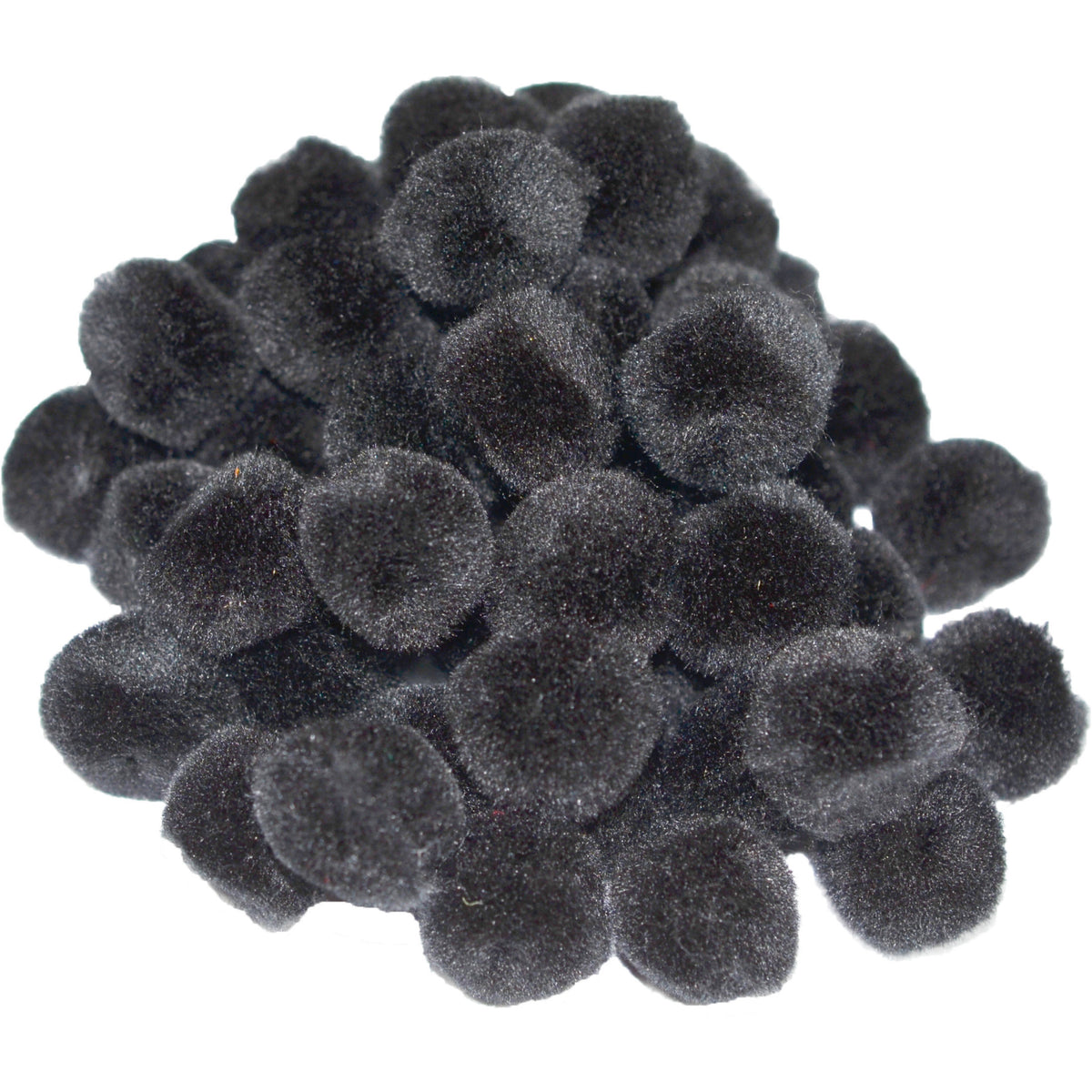 pompons-35x-zwart-25-mm-hobby-knutsel-materialen_10411717