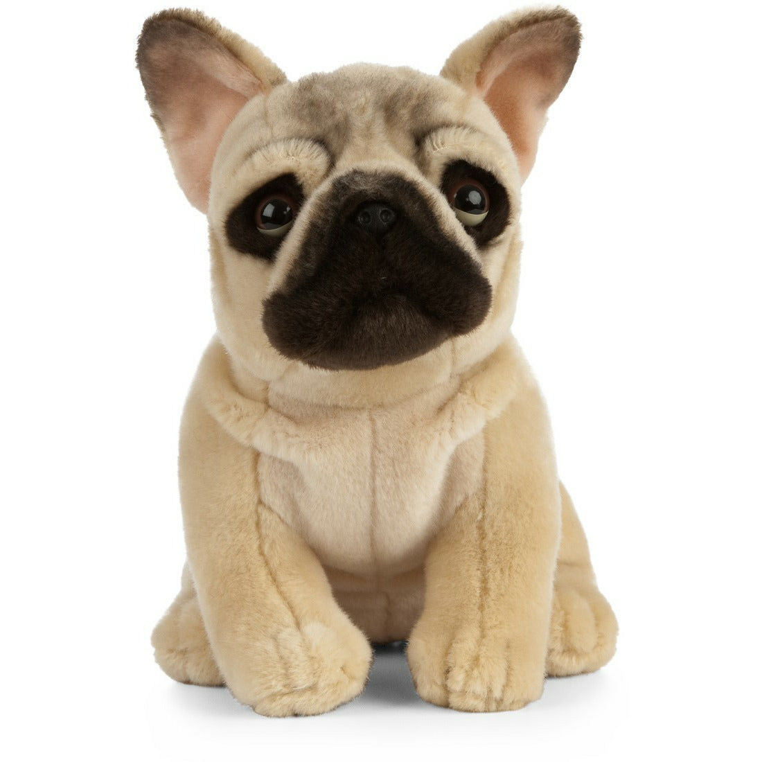Living Nature - Plush French Bulldog - beige - 25 cm - dog/dogs - soft toy - toy