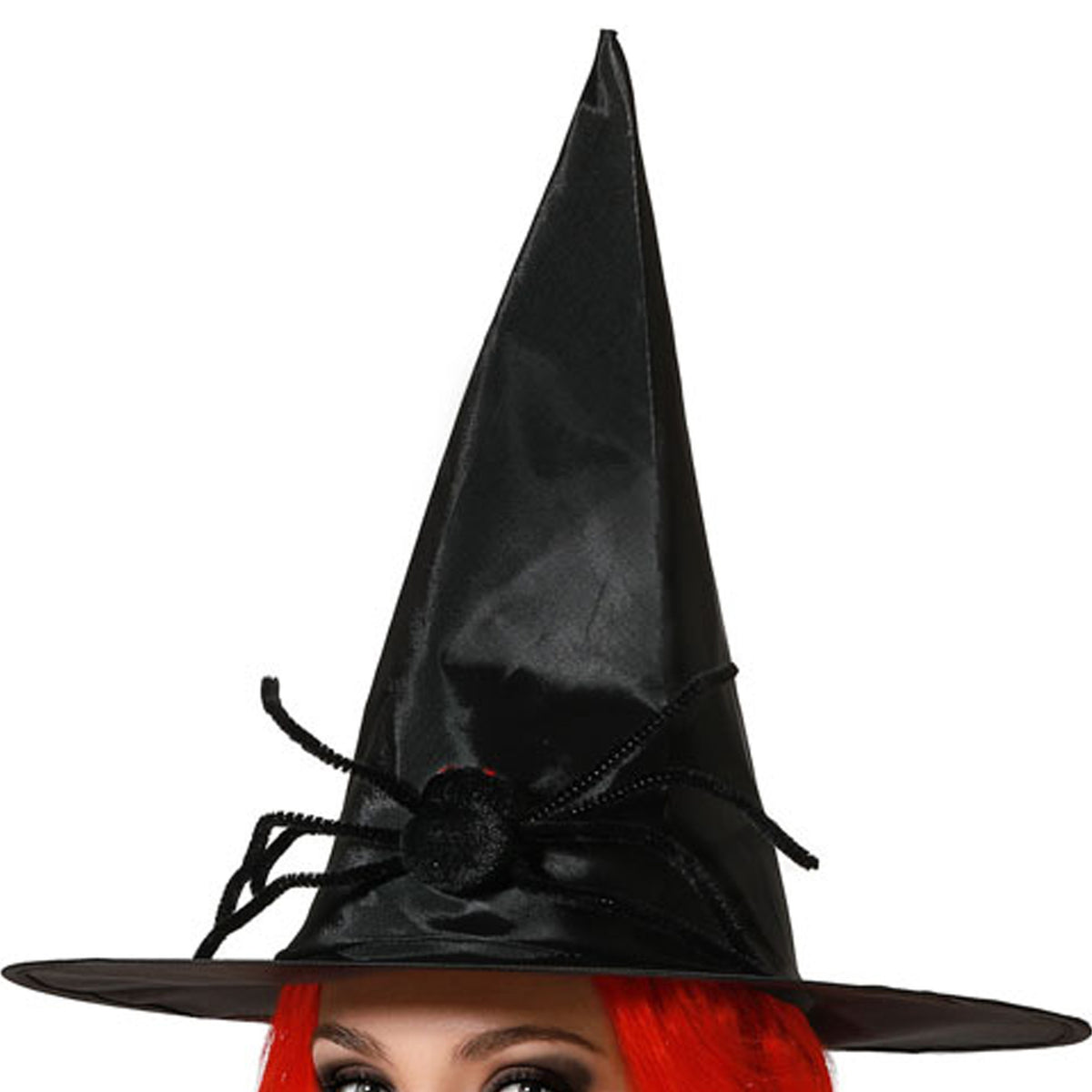 halloween-heksenhoed-met-grote-spin--one-size-zwart-meisjes-dames_10405721-1