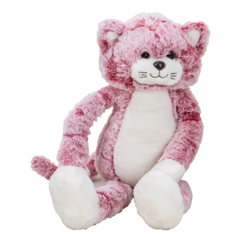 pluche-kat-poes-knuffel-extra-lange-armen-en-benen-roze-50-cm_10428732