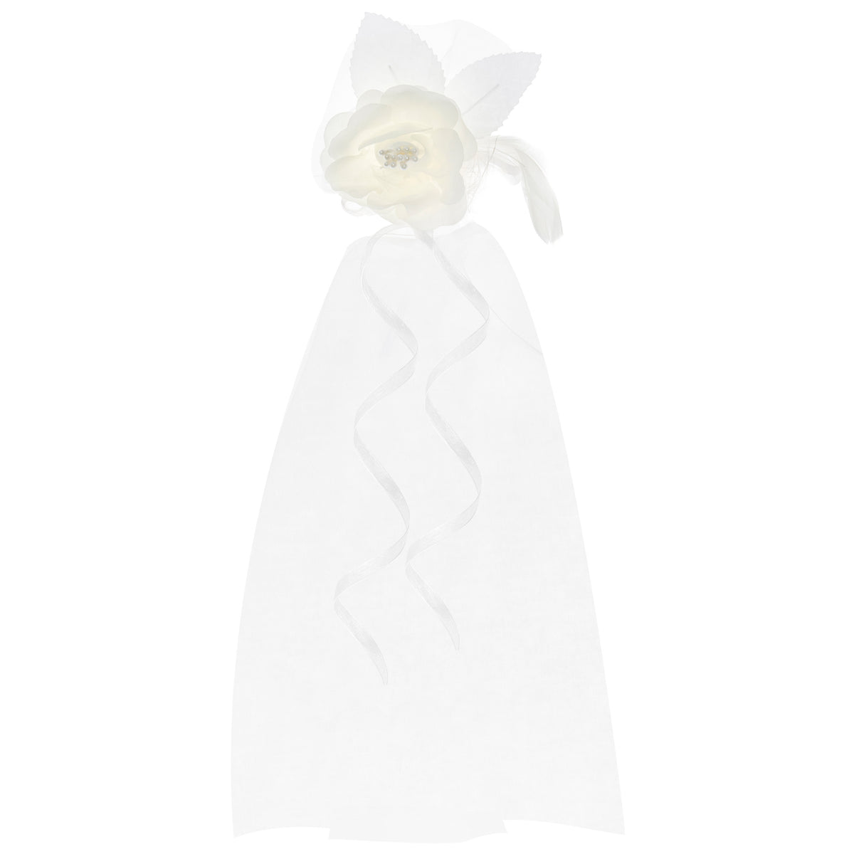 trouwauto-antenne-lint-boeket-bruiloft-wit-creme-2x-stuks-just-married_10396741
