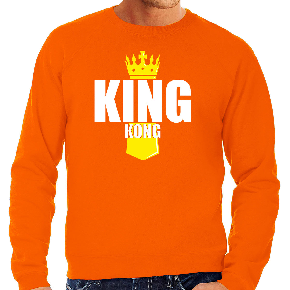 king-kong-met-kroontje-koningsdag-sweater--trui-oranje-voor-heren_10293742-2