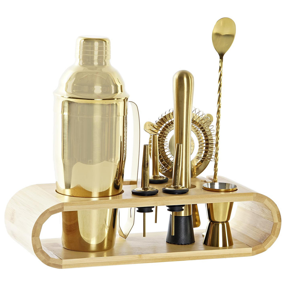 cocktailset-9delig-met-houten-houder-rvs-750-ml-goud-luxe_10387744