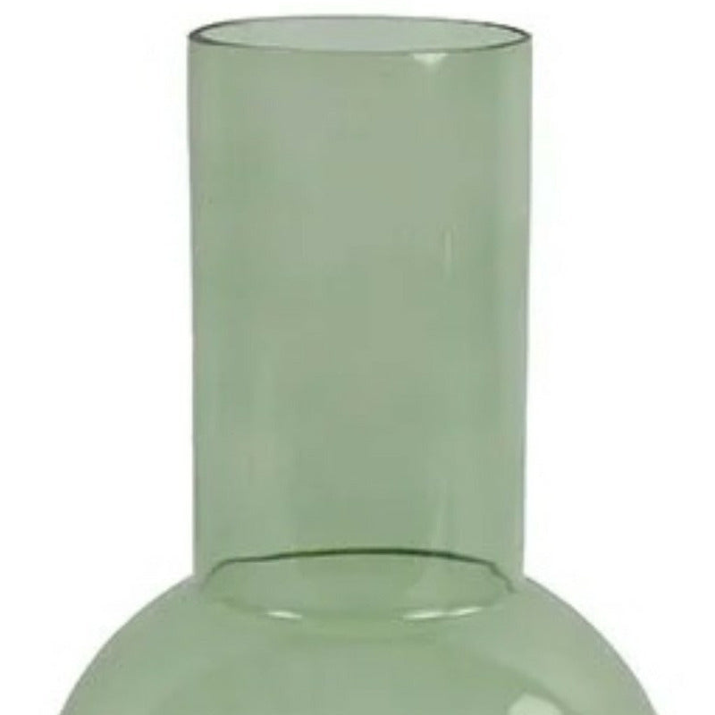 bloemenvaas-catlin-groen-transparant-glas-d20-x-h36-cm_10389747-1