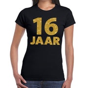 16-jaar-goud-glitter-tshirt-zwart-dames_10146747