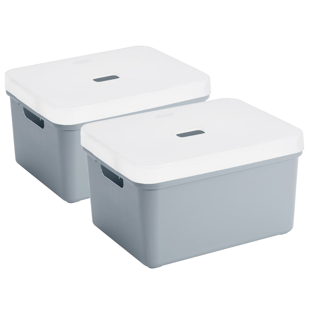 sunware-opbergbox-2x-stuks-32-liter-grijs-blauw-kunststof-transparante-deksel-45x35x24-c_10358747