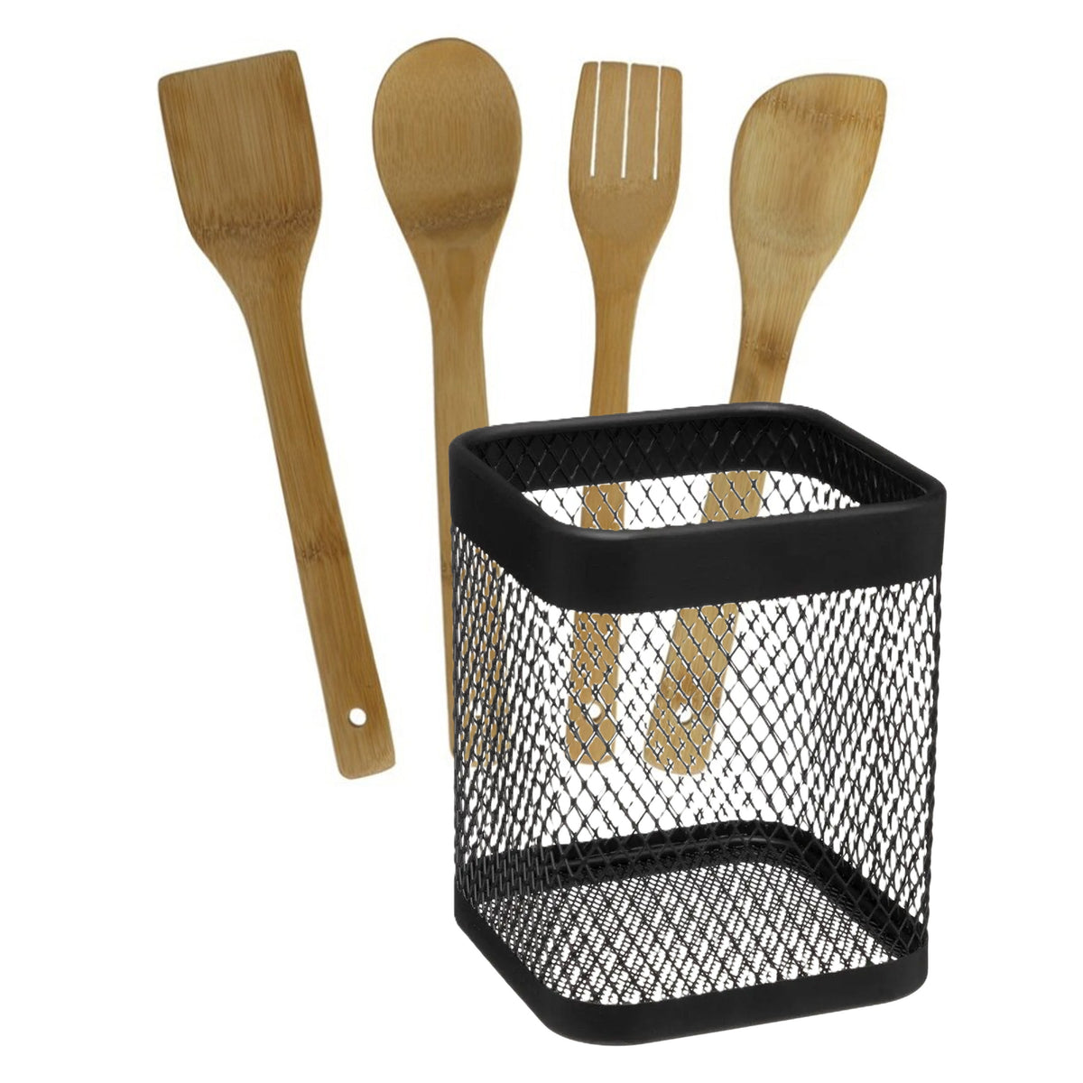 5five-keukengerei-houten-spatels-set-4delig-metalen-houder_10476755