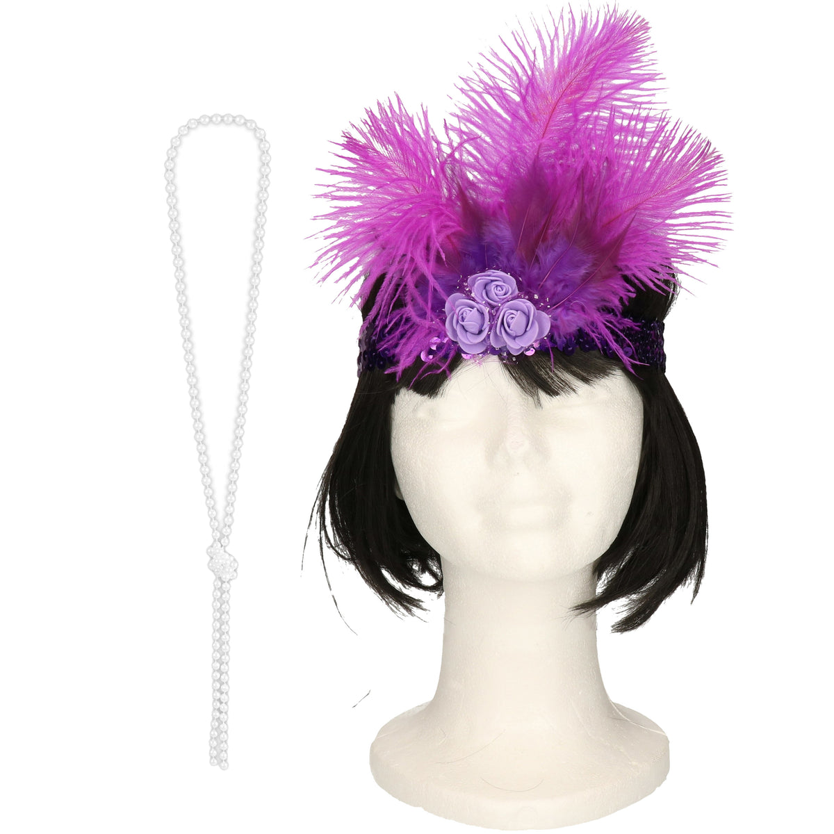 carnaval-verkleed-accessoire-set-dames-hoofdband-en-parelketting-charleston-jaren-20-stijl_10417756