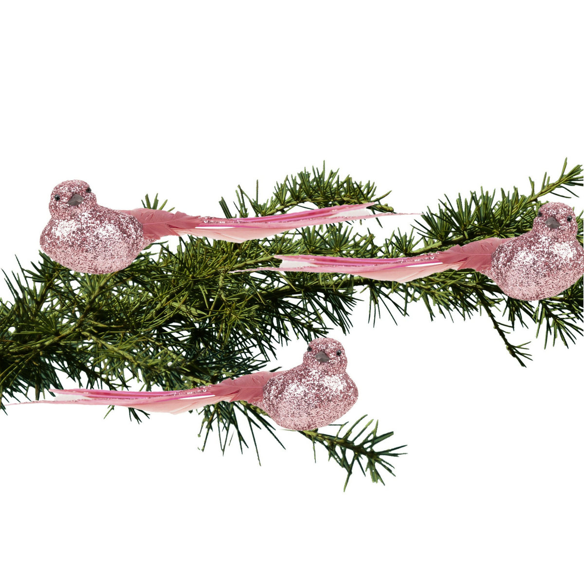 3x-stuks-kunststof-decoratie-vogels-op-clip-roze-glitter-21-cm_10338757-2