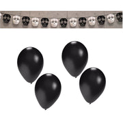 halloween-horror-thema-vlaggenlijn-doodskop-papier-275-cm-incl-10x-ballonnen-zwart_10406758