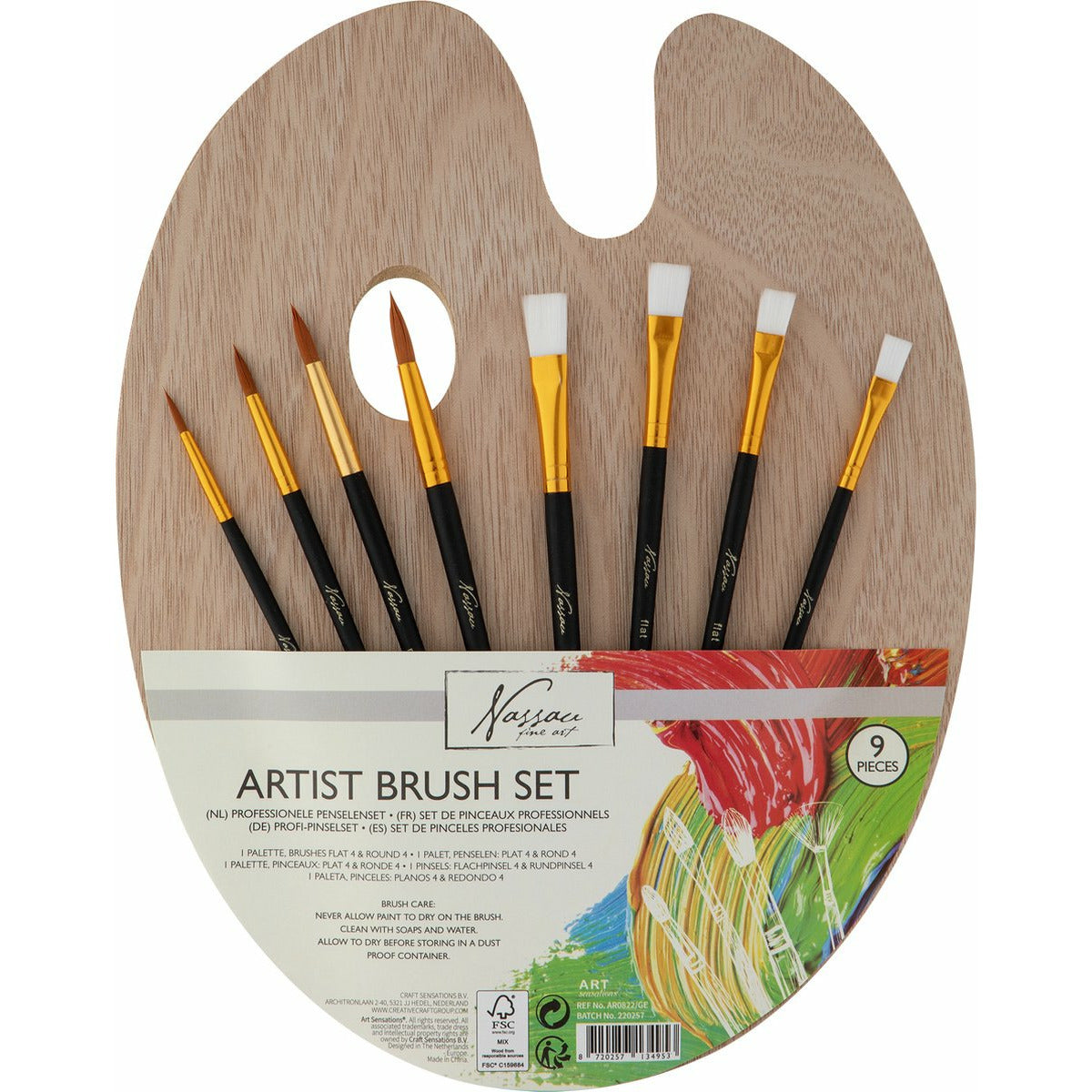 hobby-schilderspalet-met-8x-penselen-diverse-formaten_10384760