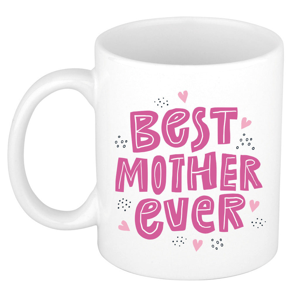 best-mother-ever-moederdag-cadeau-mok--beker-wit-met-roze-letters-en-kleine-hartjes_10257761-2