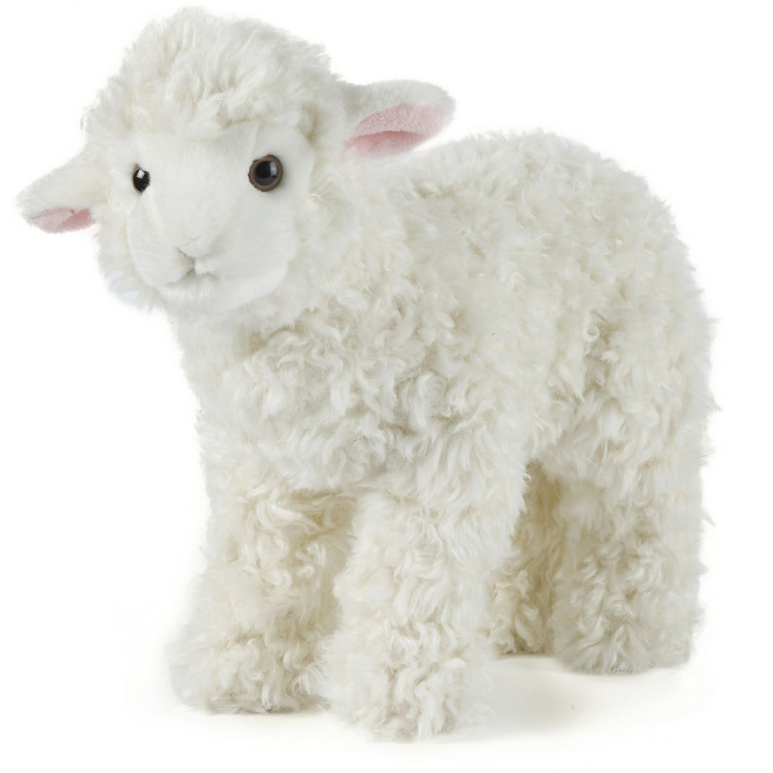 Living Nature Plush Sheep/Lamb Cuddly Toy - White - 29 cm - Farm Animal Plush Toys