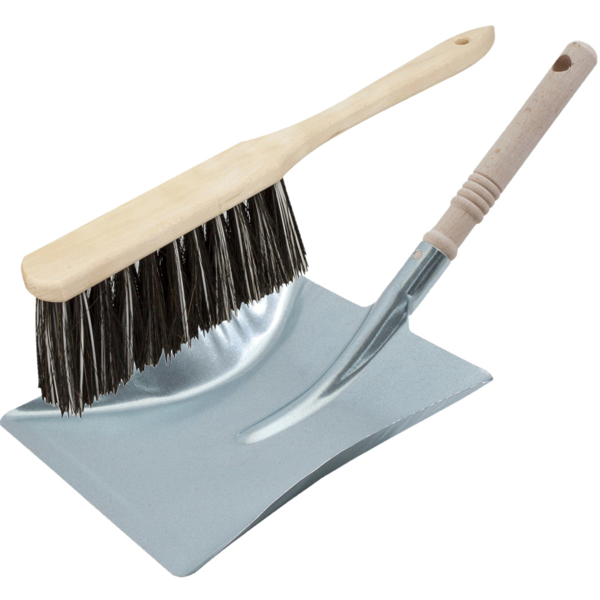 stoffer-en-blik-zilver-van-verzinkt-metaal-hout-voor-binnen_10285767