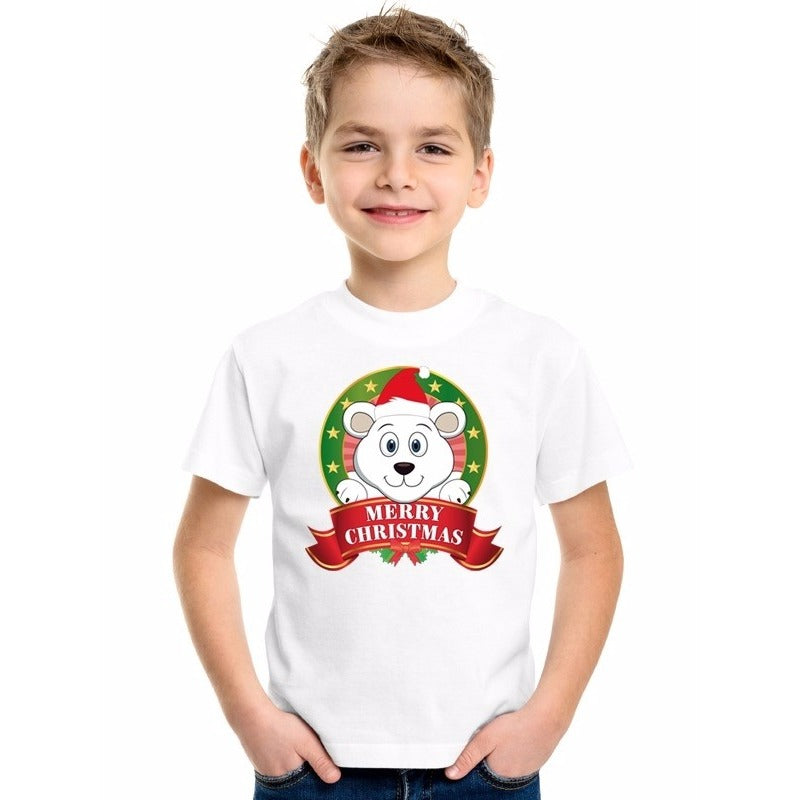 wit-kerst-tshirt-voor-kinderen-met-een-ijsbeer_10098777
