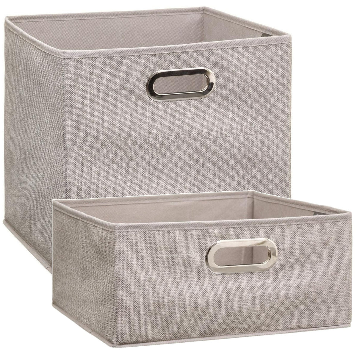 set-van-2x-stuks-opbergmanden-kastmanden-14-en-29-liter-beige-linnen-31-cm-_10342782