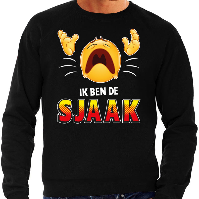 funny-emoticon-sweater-ik-ben-de-sjaak-zwart-heren_10193783